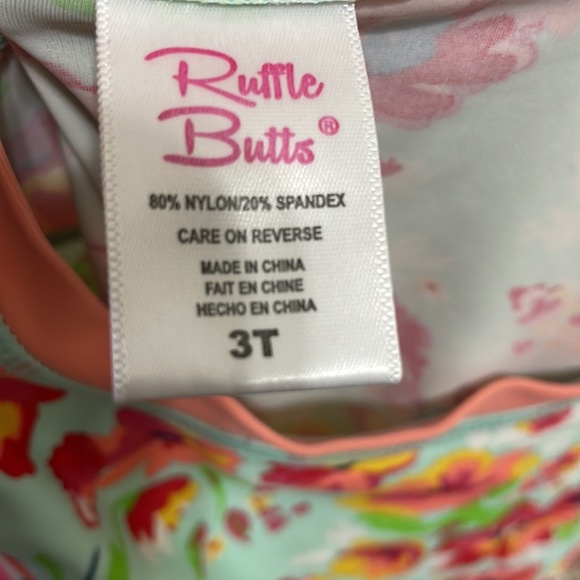 Rufflebutts Rash Guard Tankini - Picture 5 of 5